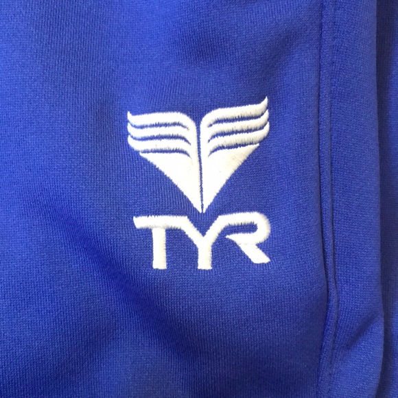 Blue TYR Warm up pants - Picture 2 of 3